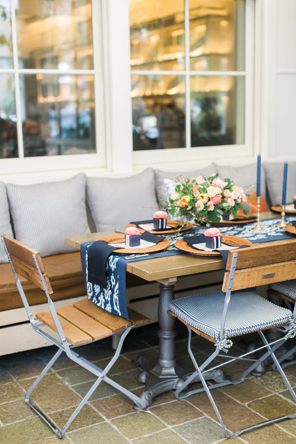 Spring birthday tablescape