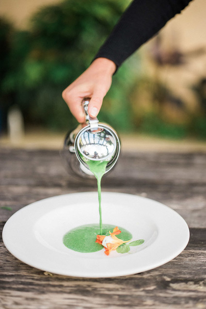 Minimal ranch wedding