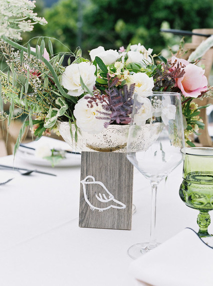 Rustic wedding decor