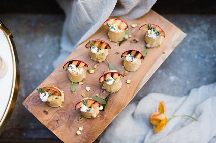 Modern wedding desserts