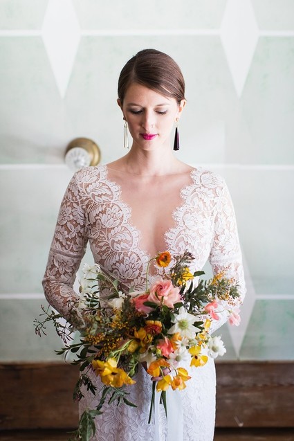 Sarah Seven wedding dress