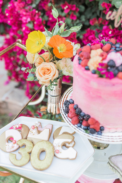 30th birthday cookies