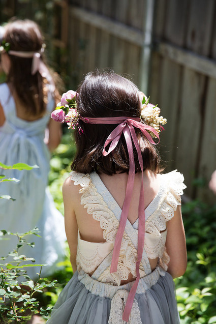 Spring girl's maypole party