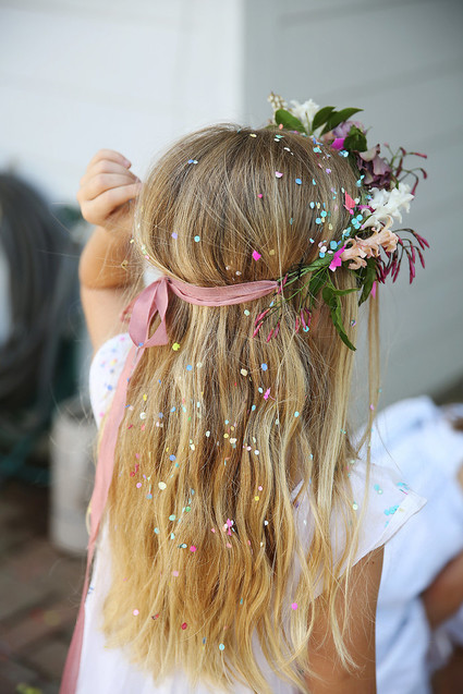Spring girl's maypole party