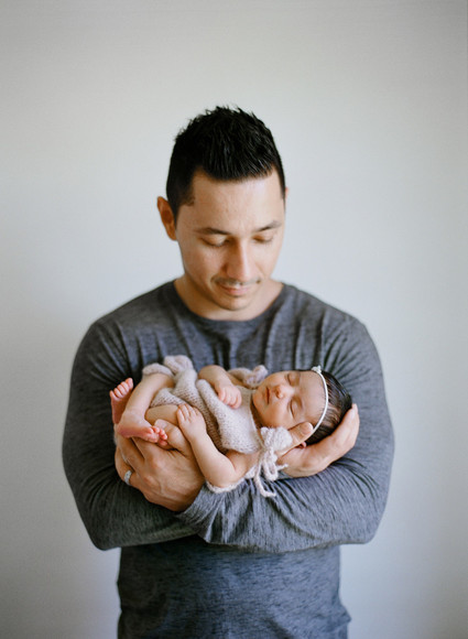 Elegant classic newborn photos