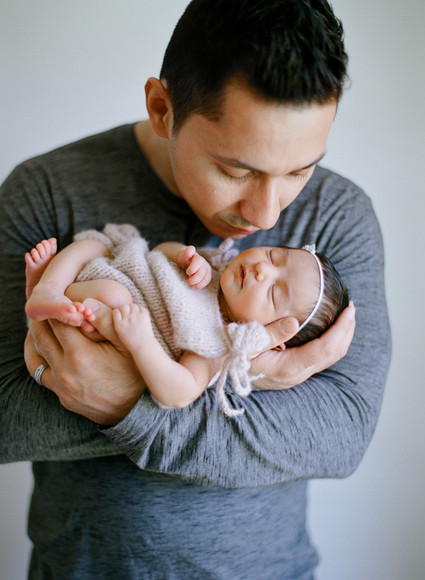 Elegant classic newborn photos