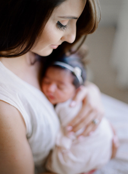 Elegant classic newborn photos