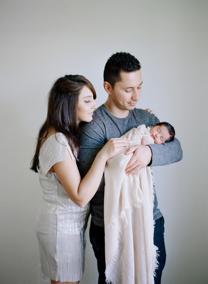 Elegant classic newborn photos