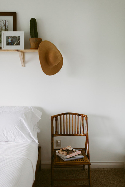 Modern homey bedroom