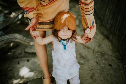 bohemian mother-daughter photos