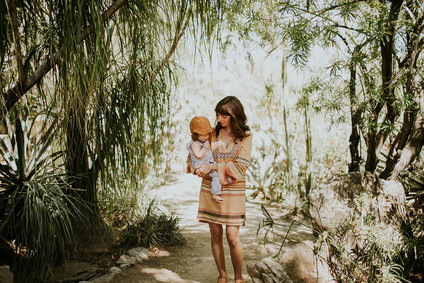 bohemian mother-daughter photos