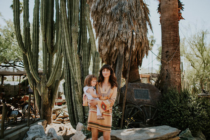 bohemian mother-daughter photos Inspiration