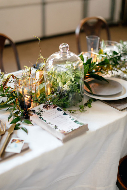 Greenery centerpiece