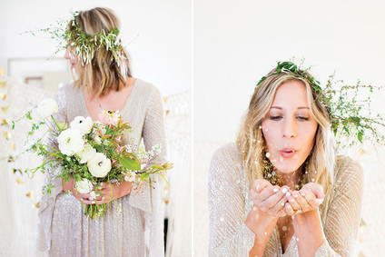 Boho bridal shower