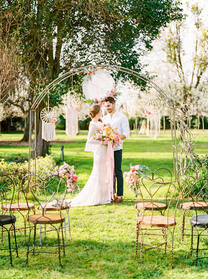 Spring boho wedding
