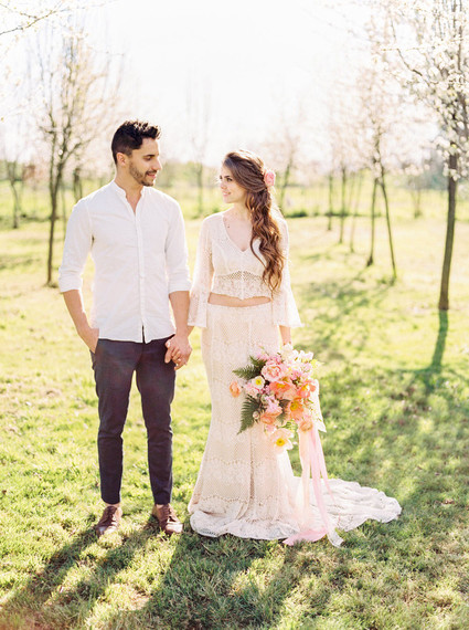 Spring boho wedding