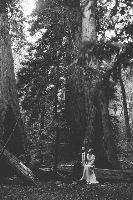 Woodland elopement