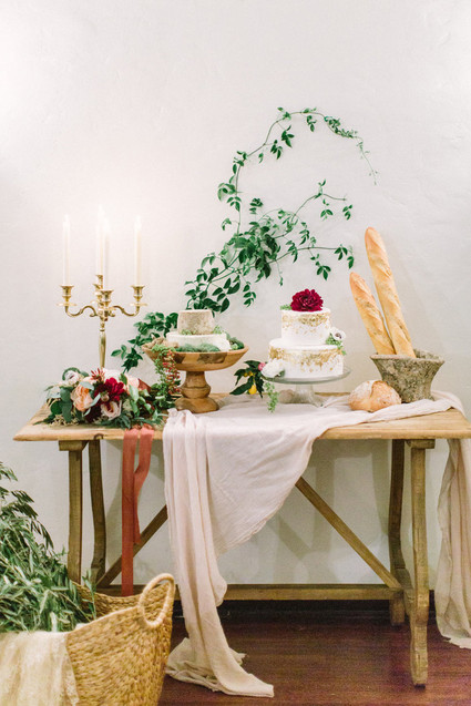 Tuscan inspired table