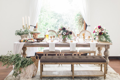 Rustic tablescape