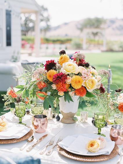 floral centerpiece