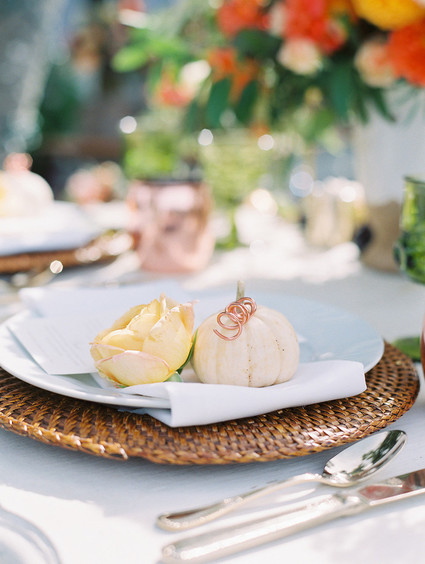 Garden vineyard wedding inspiration