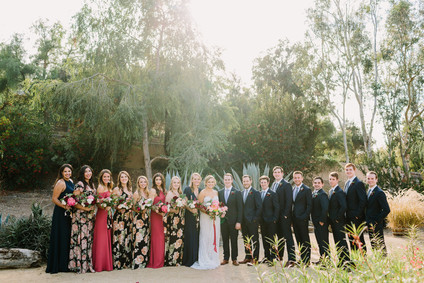 Ranch wedding portrait