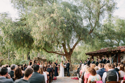 Ranch wedding ceremony