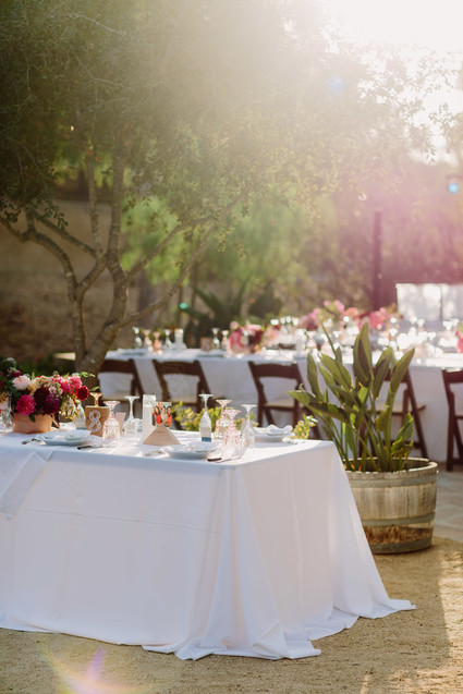 Wedding tablescape