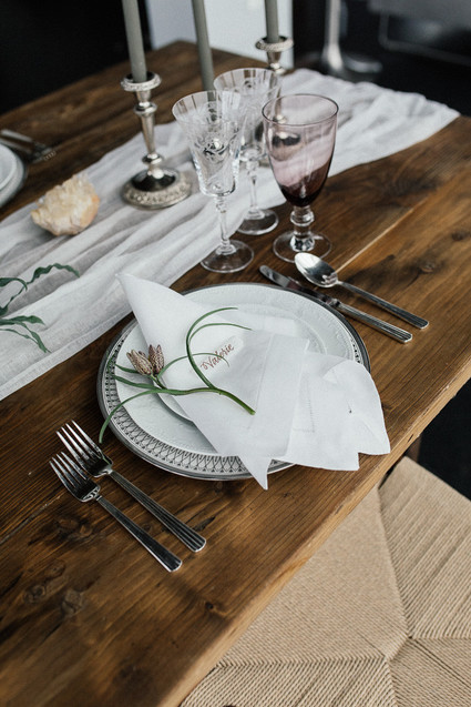 Place setting Inspiration