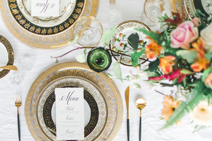 Modern place setting Inspiration