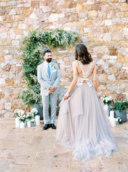 Grecian wedding ceremony