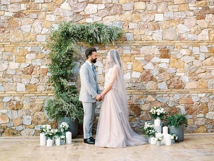 Romantic Spring wedding inspiration from Greece