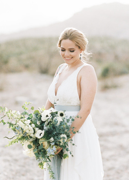 Desert elopement inspiration in Las Vegas Wedding Inspiration