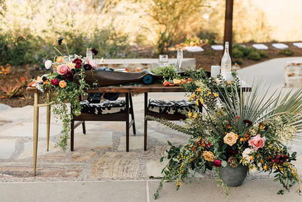 Colorful citrus-inspired wedding