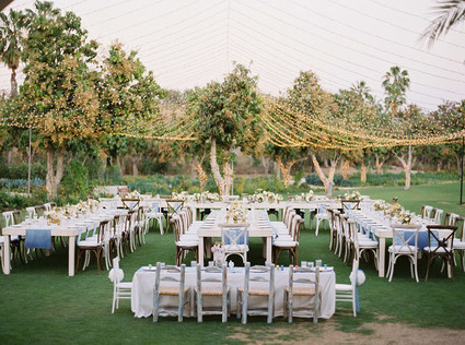 Mexico wedding reception