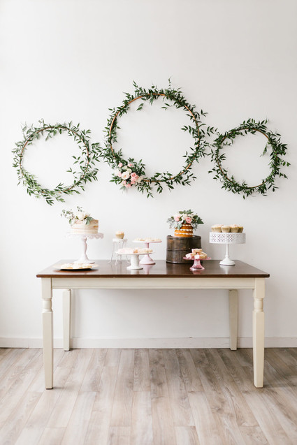 Spring pink baby shower
