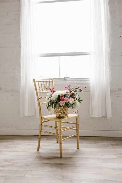 Spring pink baby shower