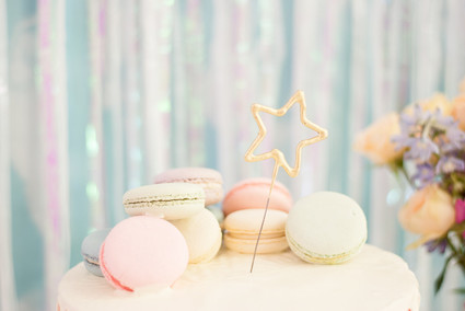 Pastel iridescent girl's birthday party Inspiration