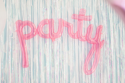 Pastel iridescent girl's birthday party Inspiration