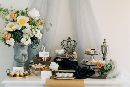 Rustic modern Cinderella party Inspiration
