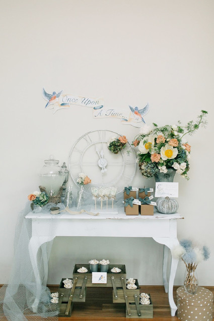Rustic modern Cinderella party