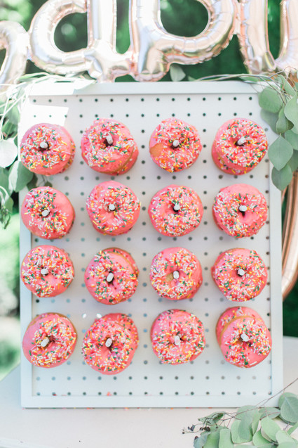 pink donut wall