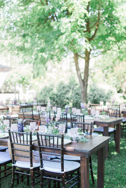 Spring, lavender baby shower brunch