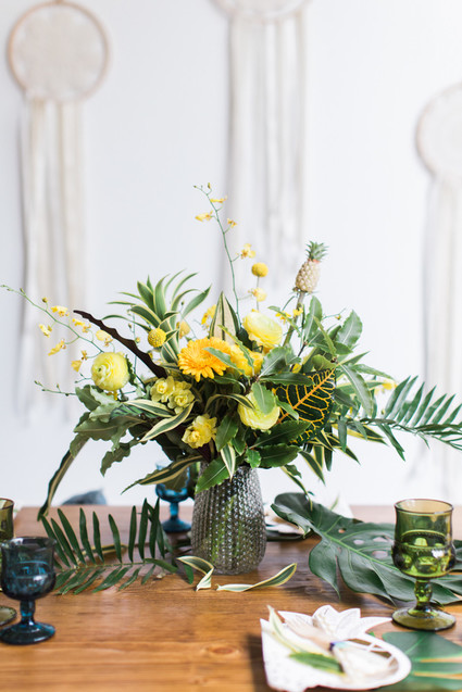 boho pineapple party ideas