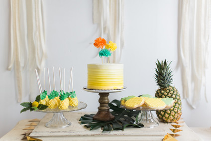 boho pineapple party ideas