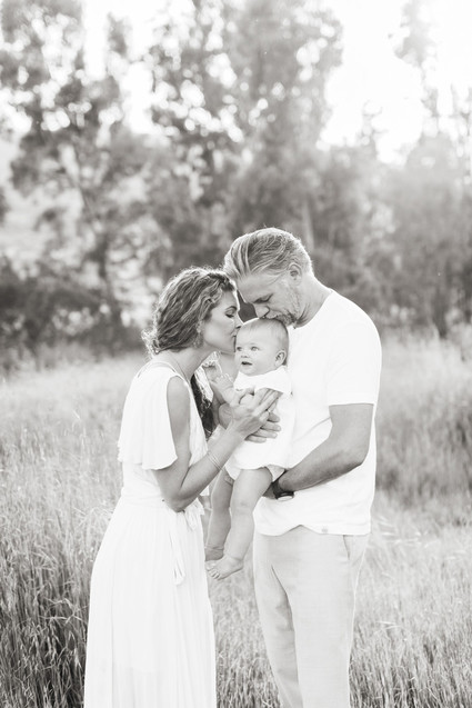 Summery family photos in Southern California