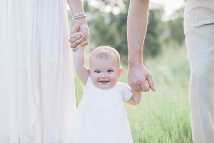 Summery family photos in Southern California