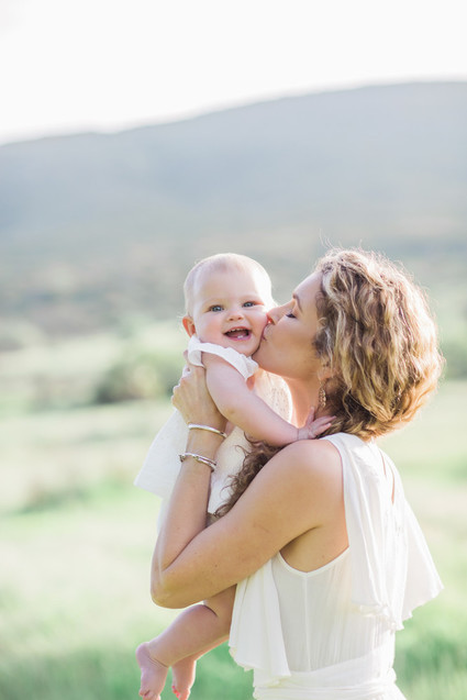 Summery family photos in Southern California