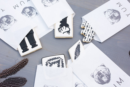 black and white 3rd birthday