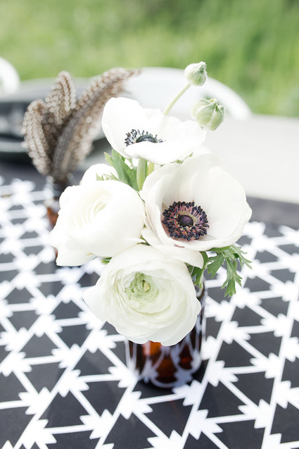 black and white 3rd birthday